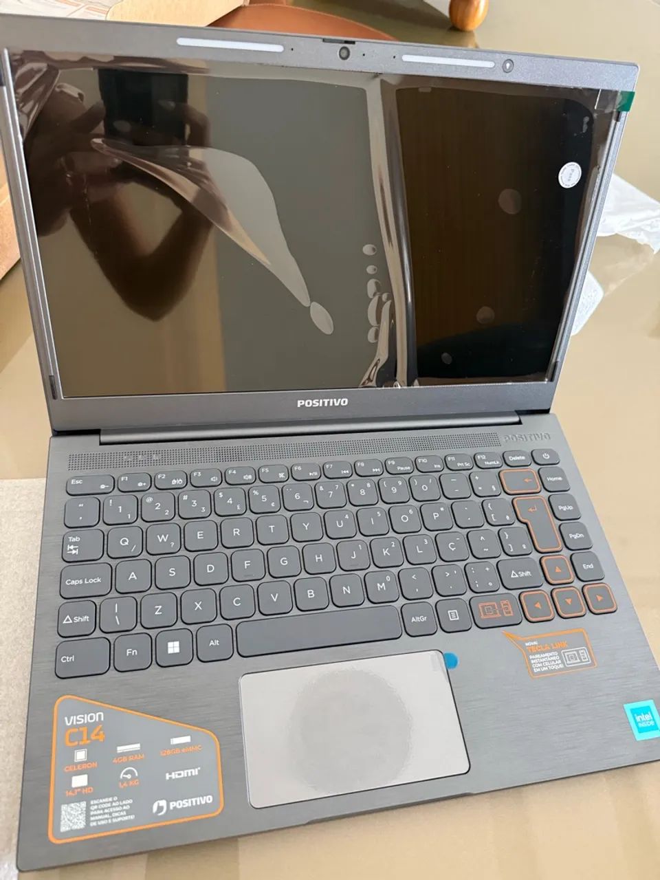 ? VENDO NOTEBOOK POSITIVO VISION C14 ? NOVO!  Notebook - Foto 4