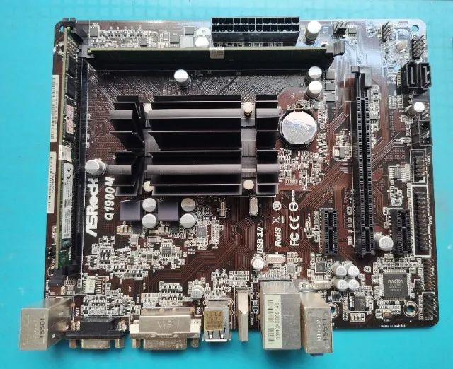 Placa mãe ASRock Q1900M Intel Quad-Core J1900 e 8 GB de memória - Foto 3