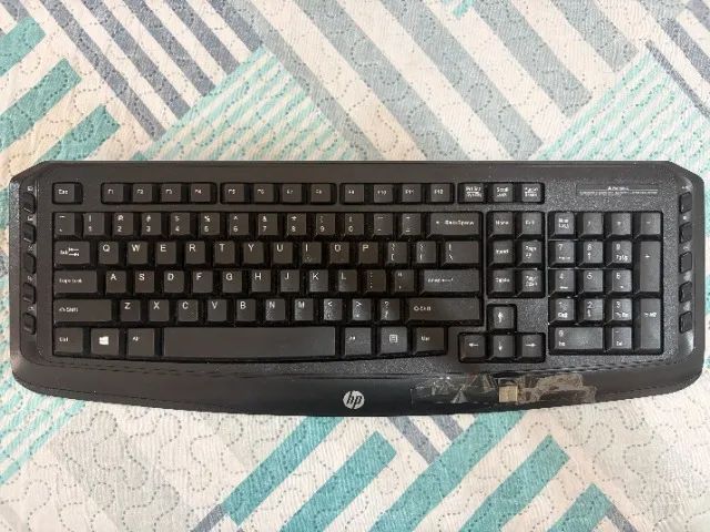 Teclado com mouse HP bluetooth