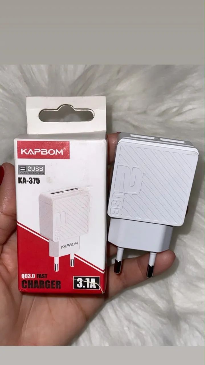 Fonte USB 2 entradas 3.A1  