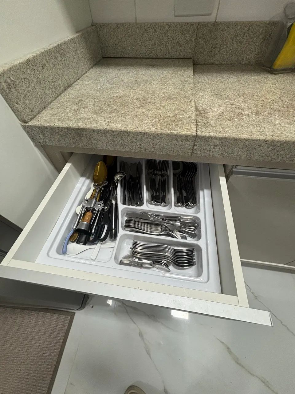 Cozinha Mdf com mármore  - Foto 3