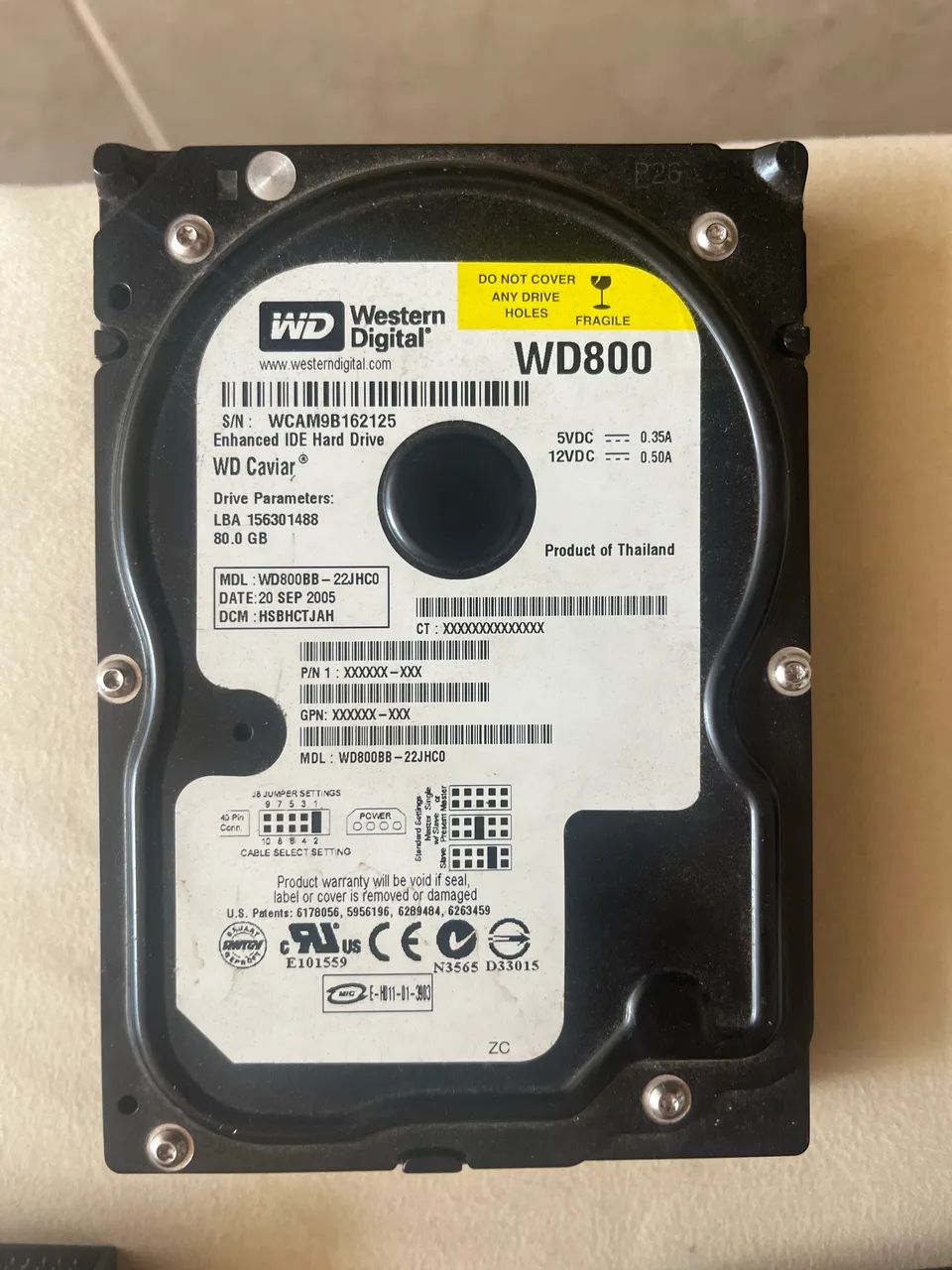 Hds antigos (160 GB e 80 GB) - Foto 5