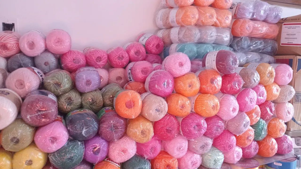 Linhas para crochê  - Foto 4