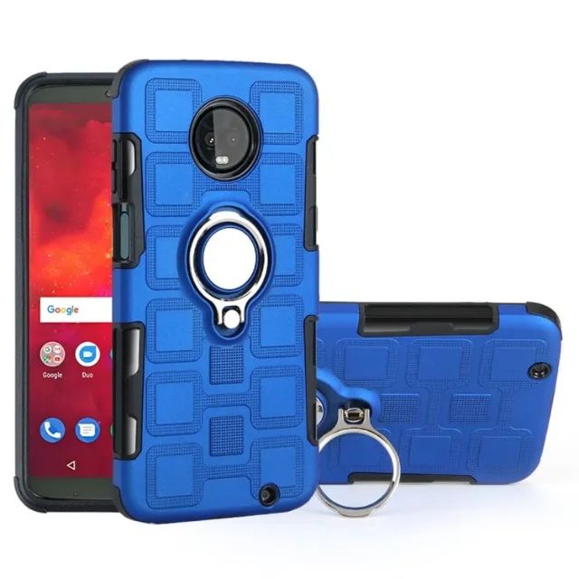 2 Capa Case Moto Z3 Play Xt1929 - Azul e Prata - Foto 3