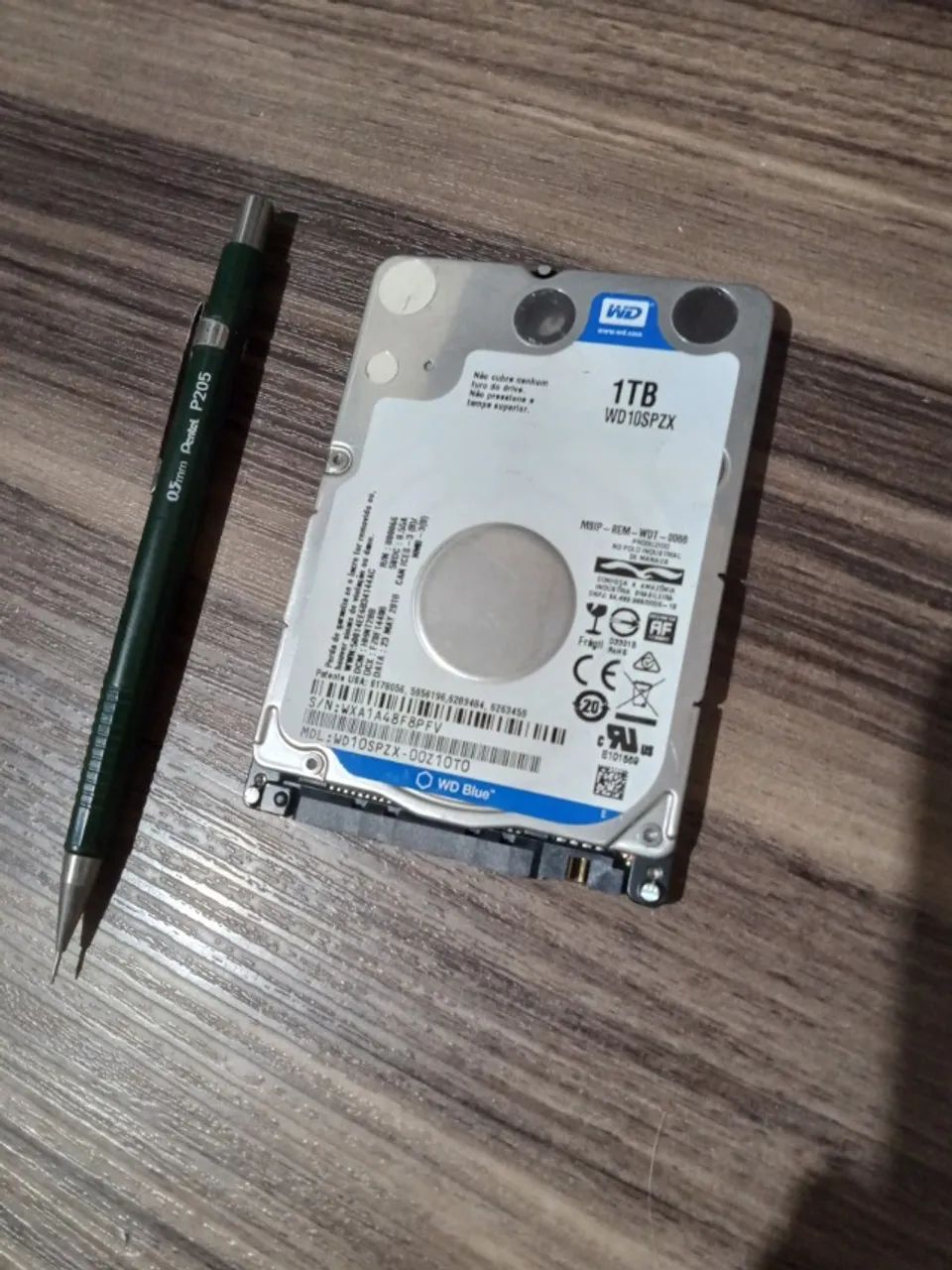 HD de Notebook  1 Tera WD BLue