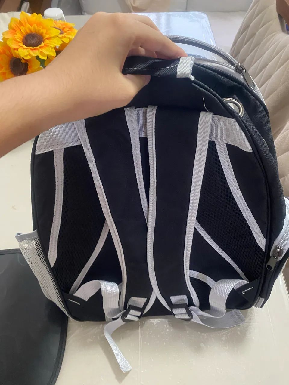 Mochila Bolsa Pet Visão Panorâmica Astronauta Color Gato Ou Cachorro - Foto 6