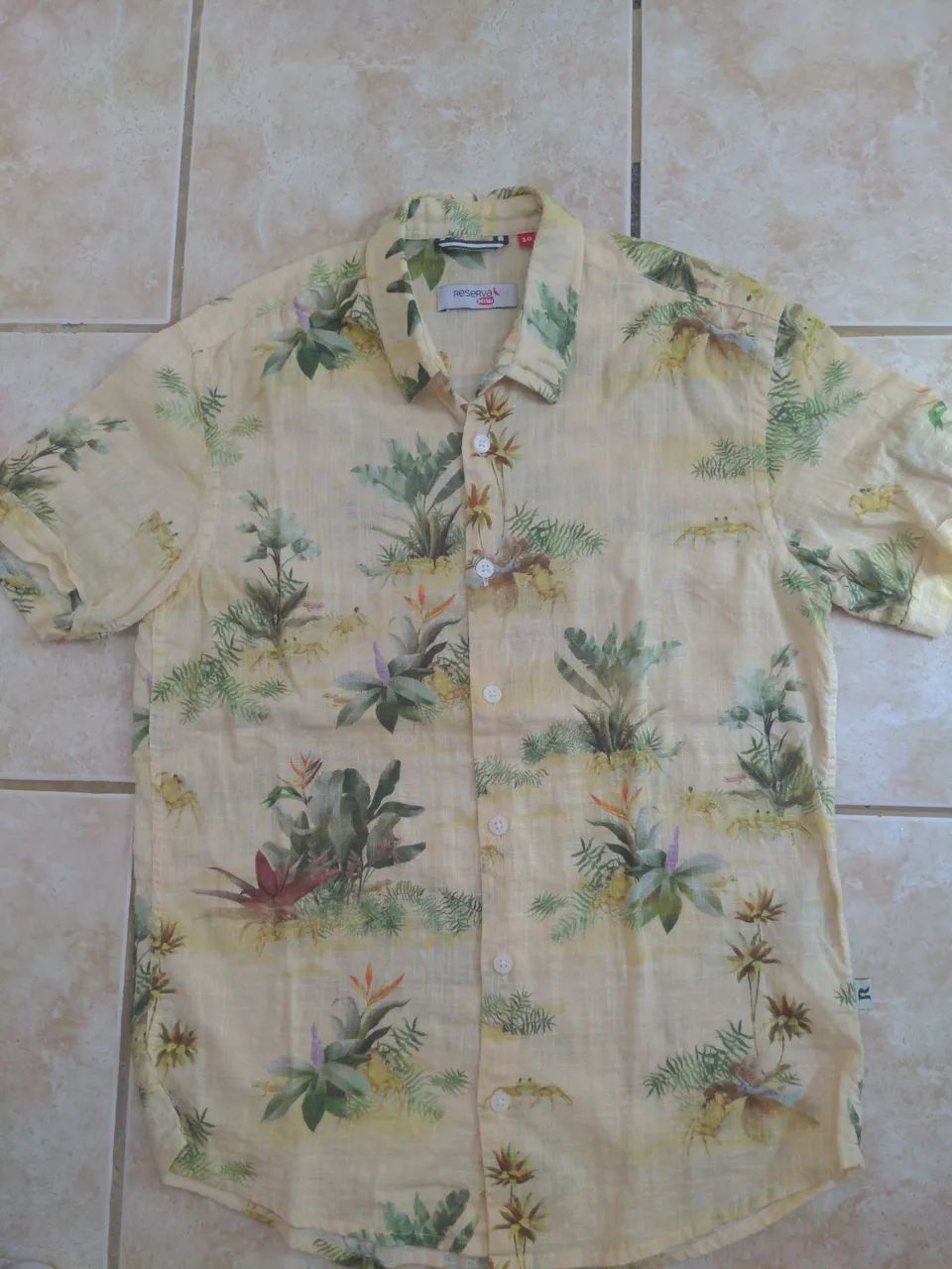Camisa manga curta reserva mini 10 anos  - Foto 2