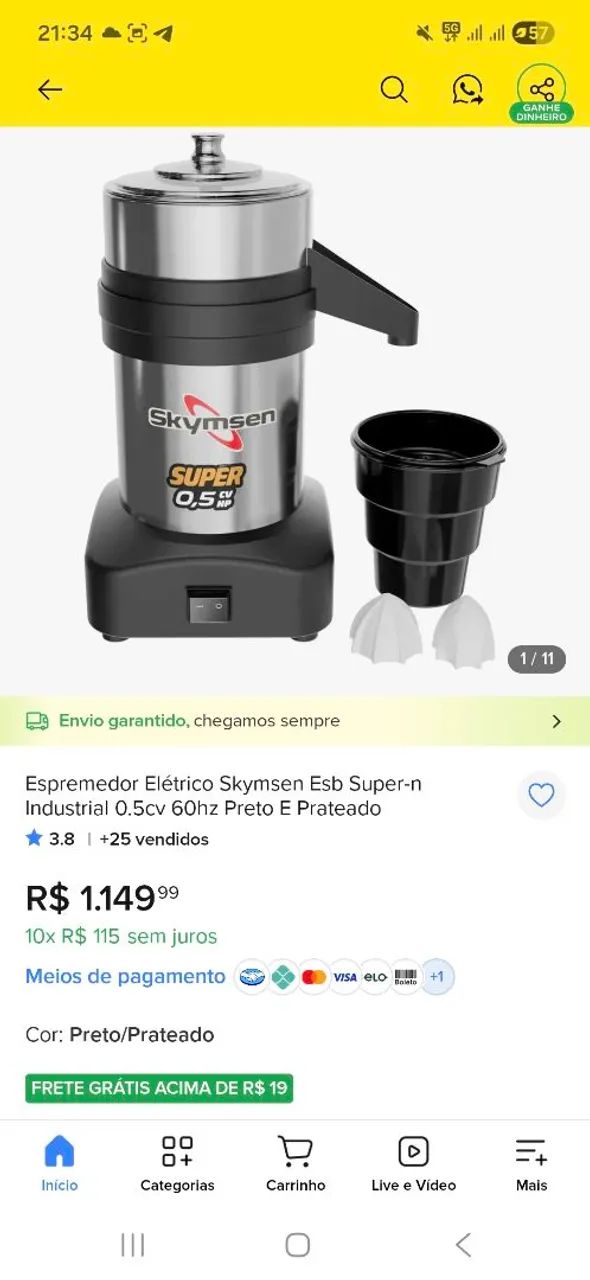 Espremedor Skymsen - Foto 3