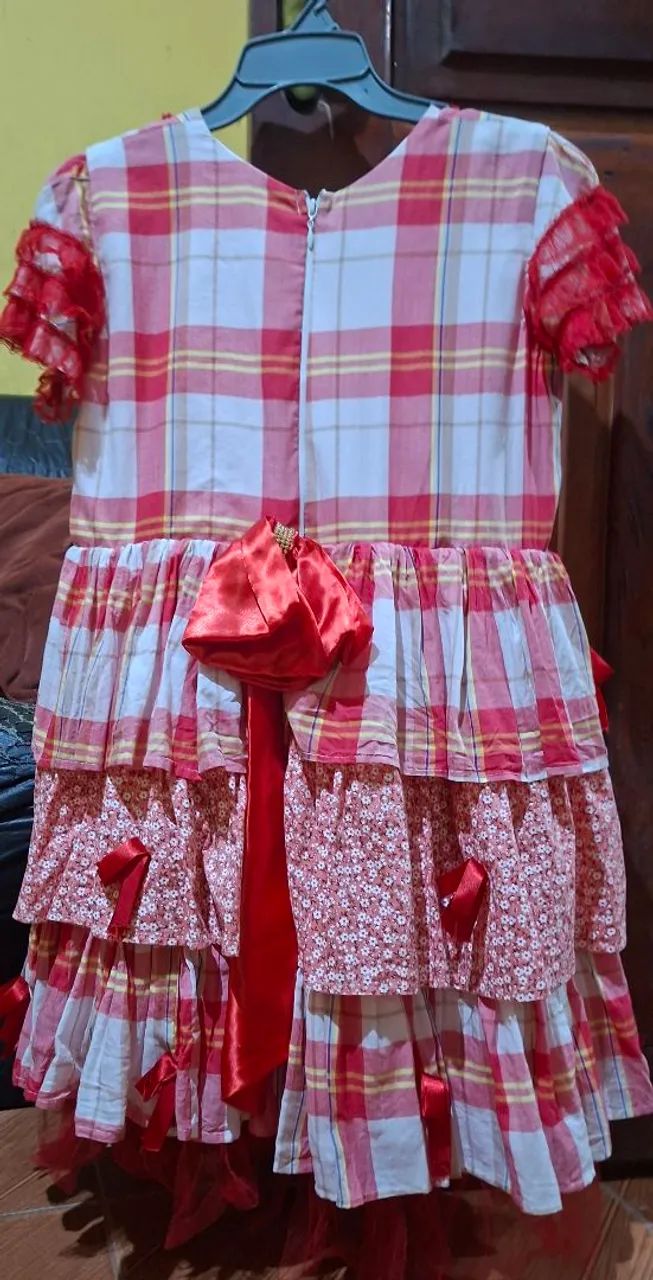 Vestido de quadrilha bem conservado. - Foto 2
