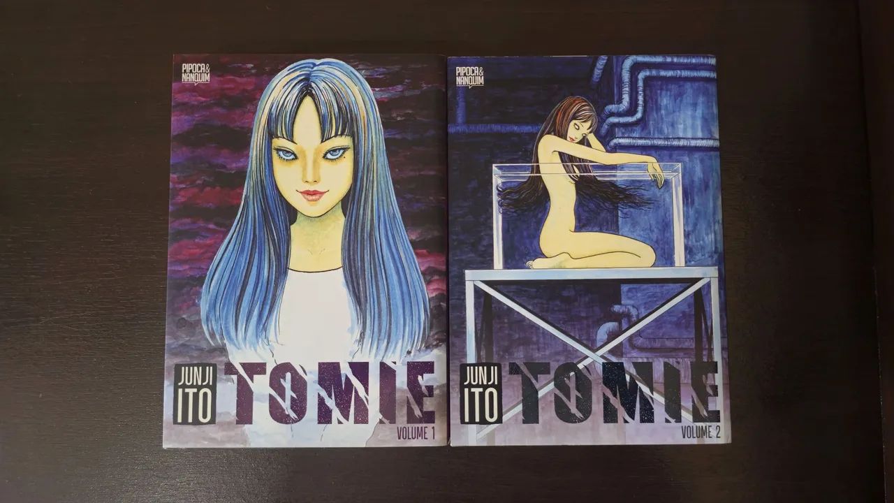 Tomie 1 e 2 - Junji Ito - Mangá Pipoca e Nanquim - Coleção