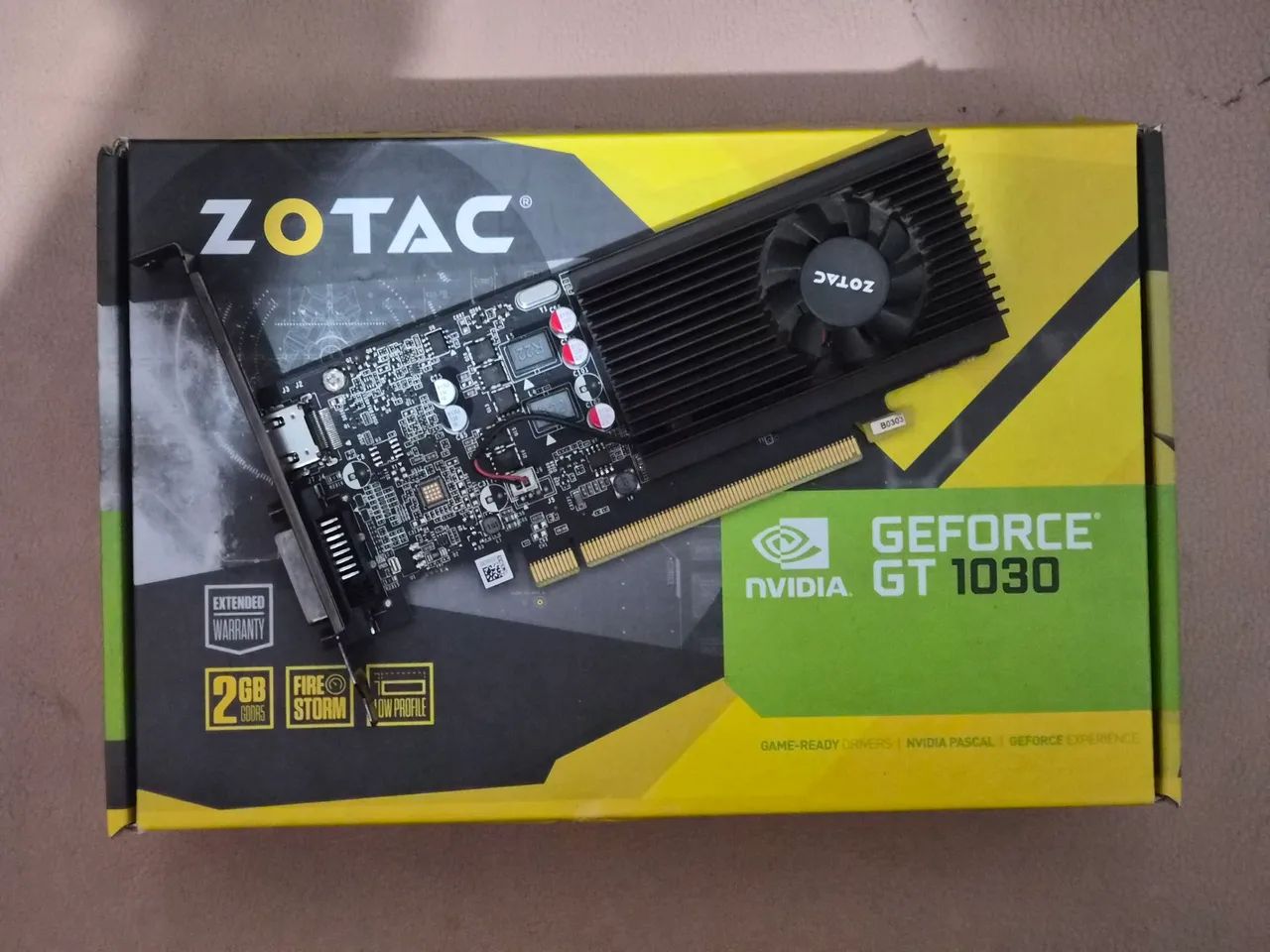 GT 1030 2GB gddr5 low profile 