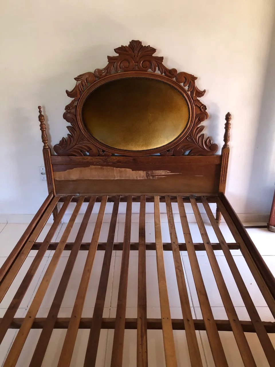 Cama de madeira linda! Aceito oferta. - Foto 3
