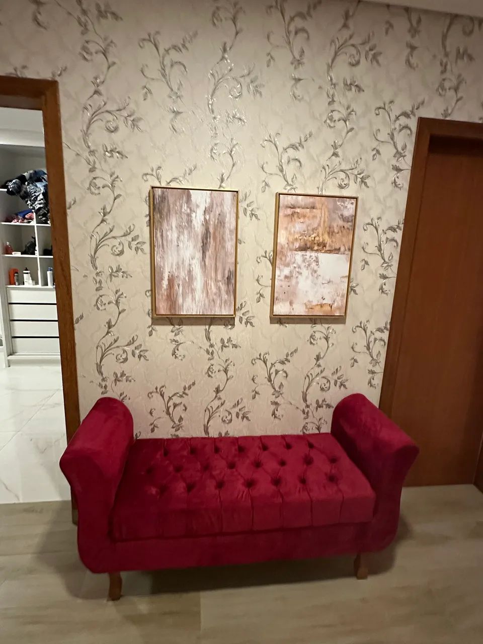 Quadro abstrato 60x40cm lindíssimo ! 