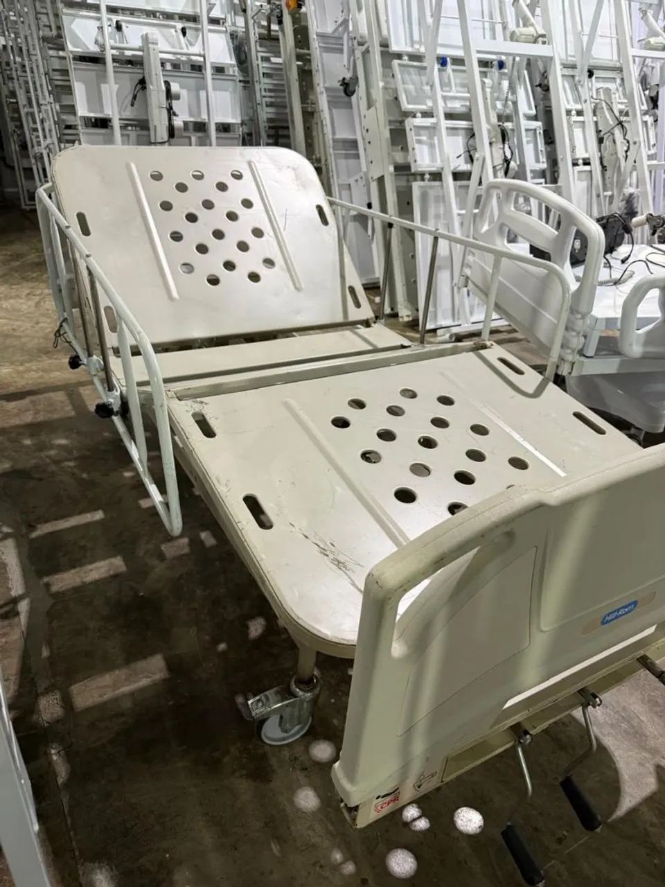 Cama hospitalar manual 3 movimentos - Foto 2