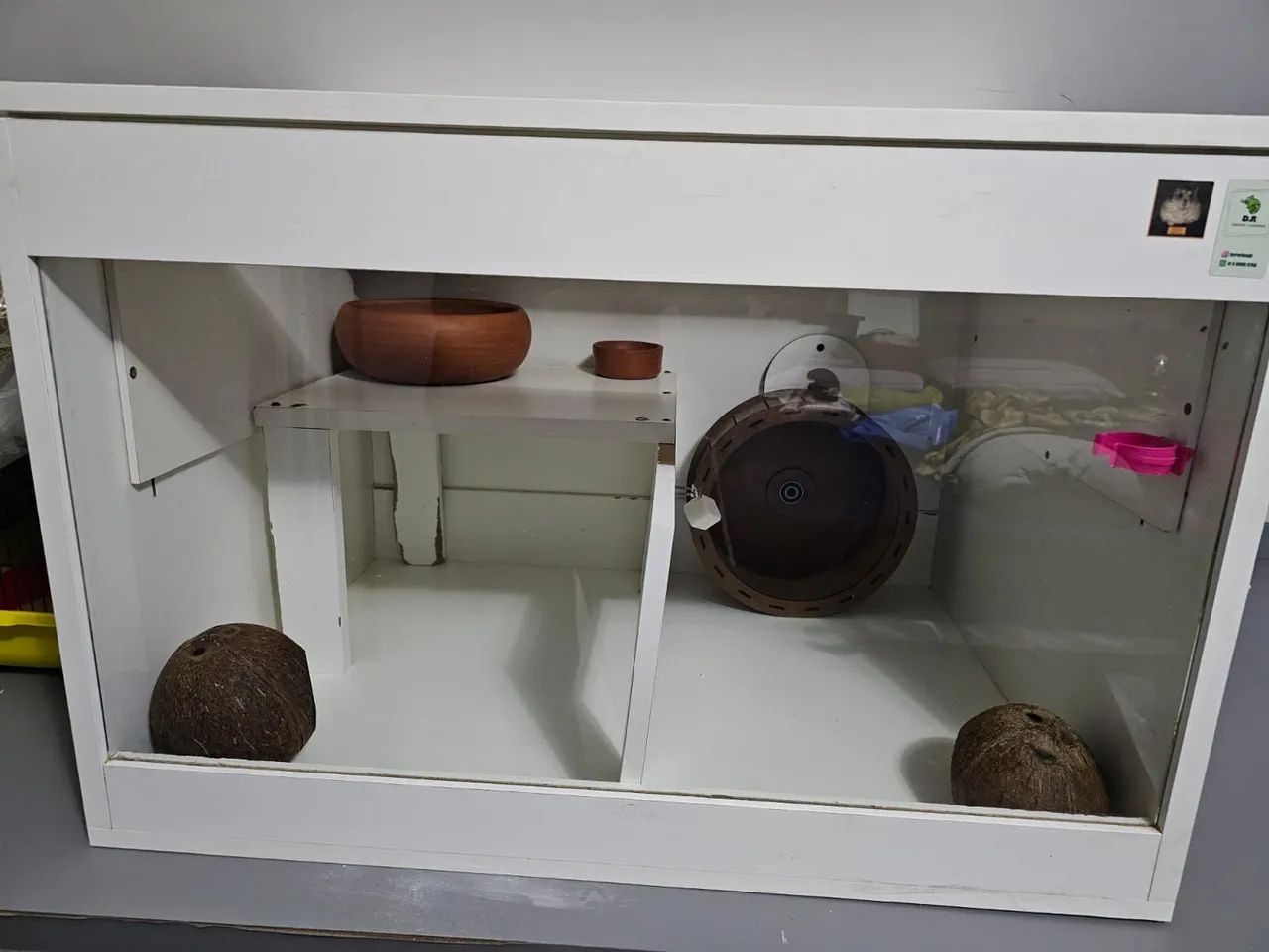 Terrário Hamster/Gerbil