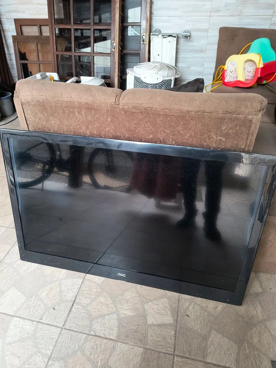 Vendo para retirar peças tv AOC e LG 49  - Foto 4
