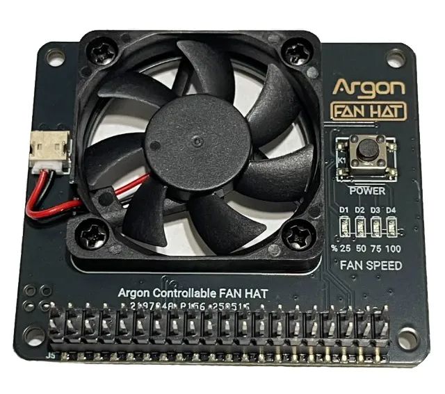 Cooler Para Raspberry Jumbospot Hotspot Mmdvm Argon Fan Hat - Foto 2