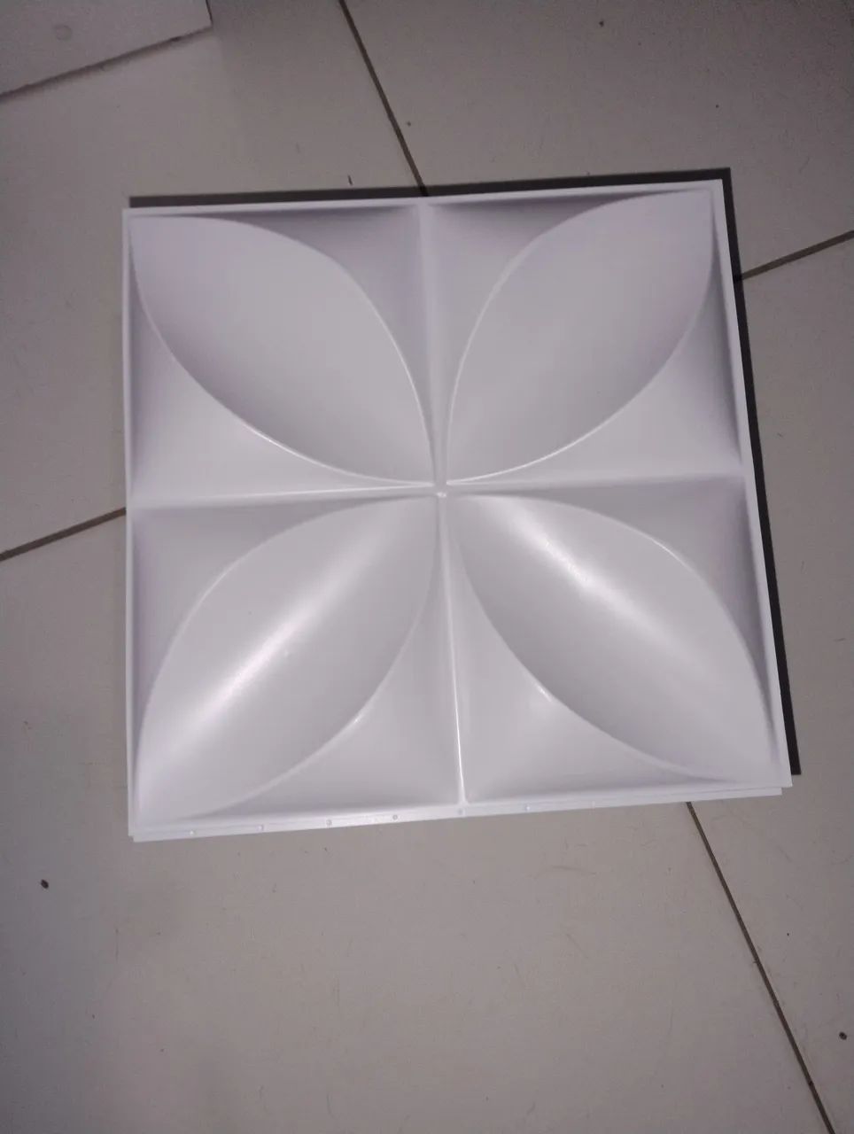 Revestimento PVC pétala branca