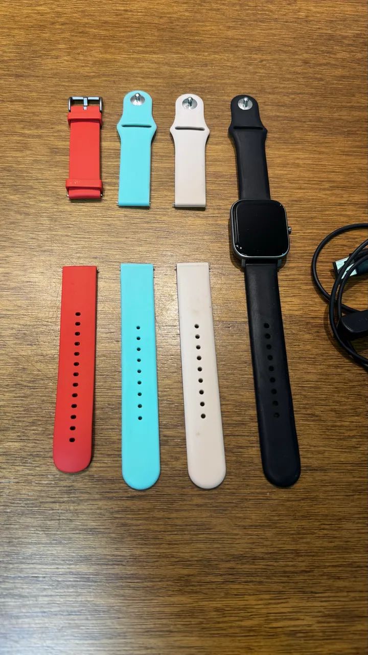Relógio smartwhatch incluso pulseiras  - Foto 2