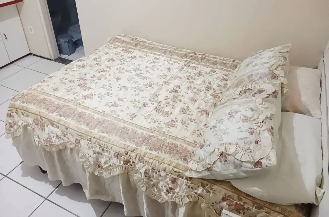 Cama Box Casal Padrão, Com Base e Colchão.  - Foto 3