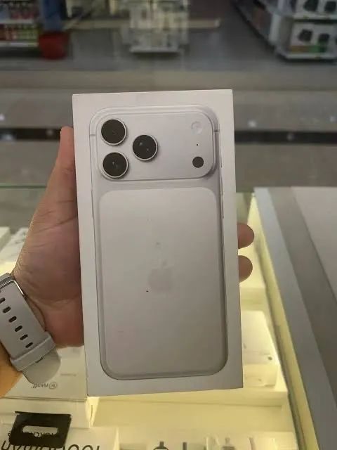 iPhone 17 pro max 256GB silver lacrado 1 ano garantia Apple