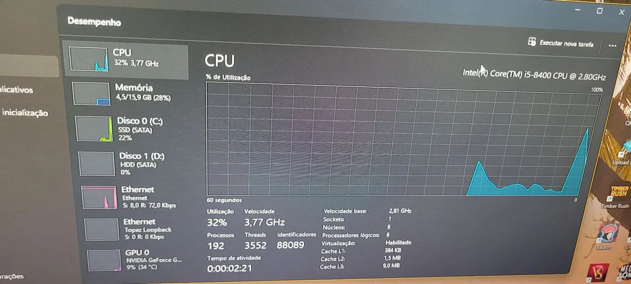 PC gamer - GTX 1060 - Foto 3