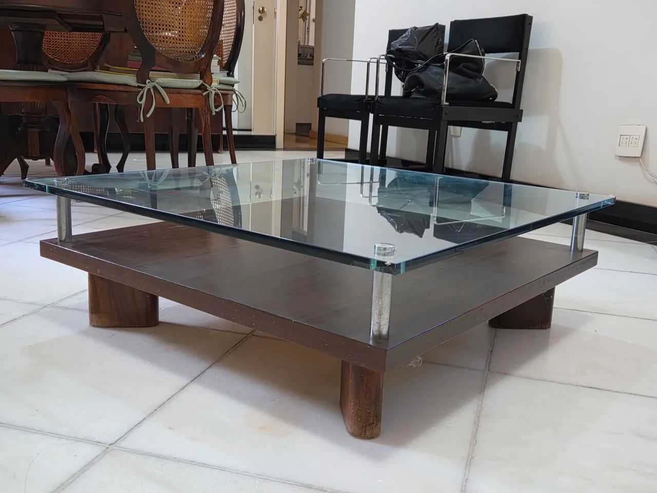 MESA DE CENTRO EM JACARANDÁ - Foto 3