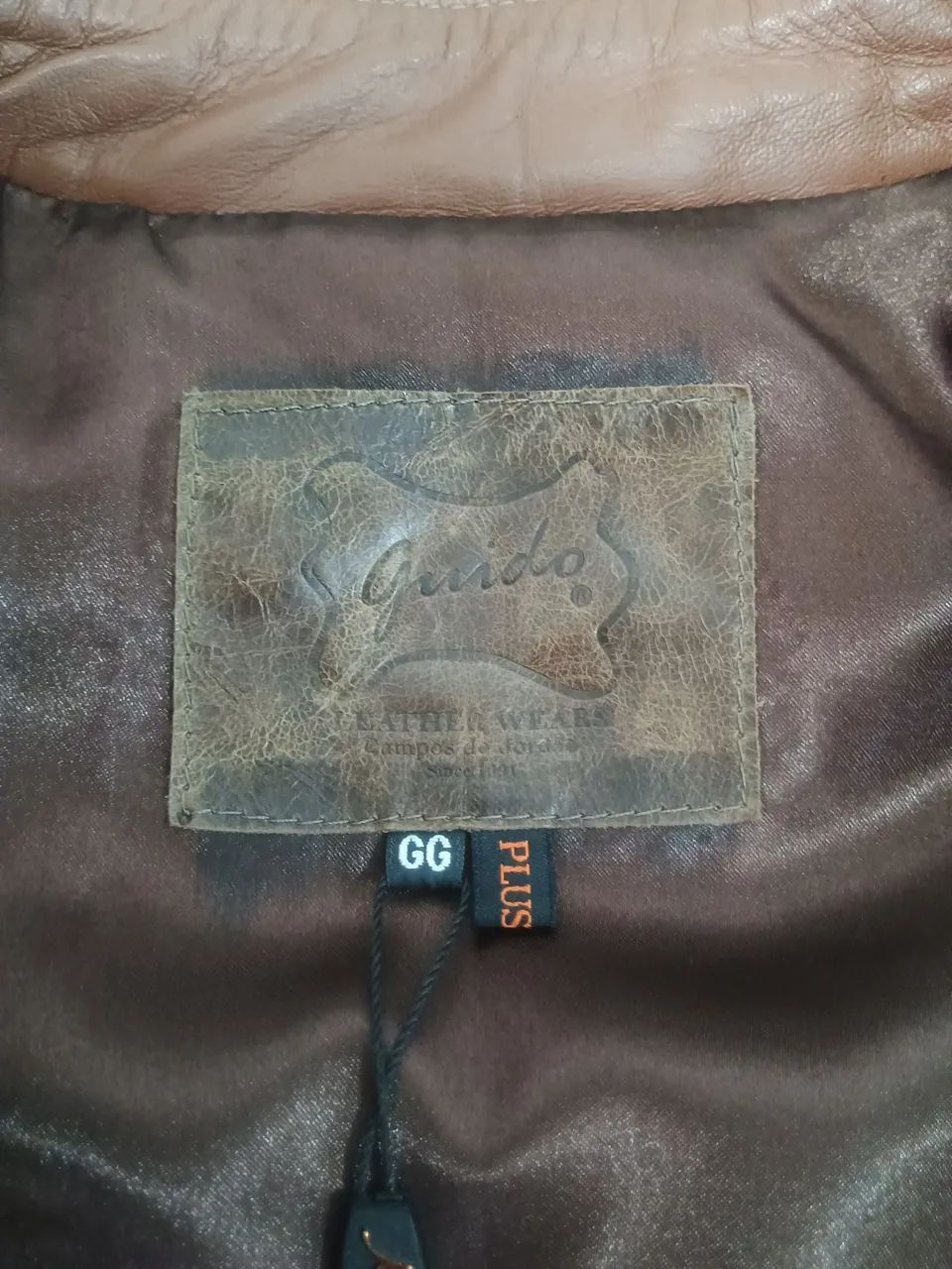 Vendo linda jaqueta de couro plus size - Foto 4