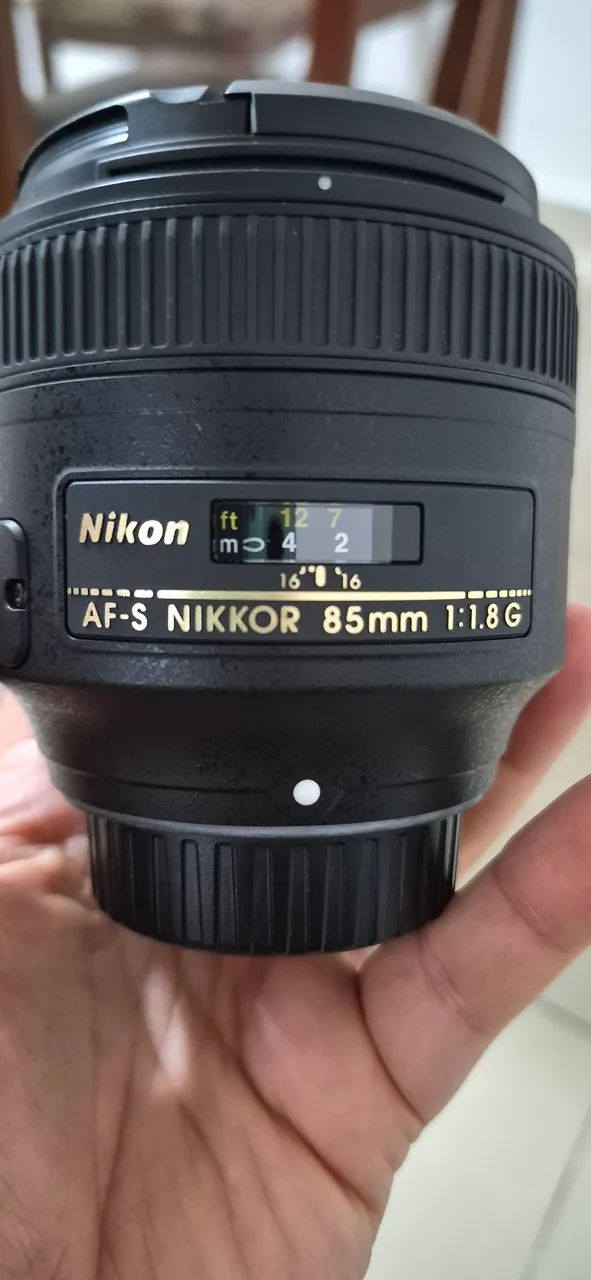 Lente nikon 85mm  