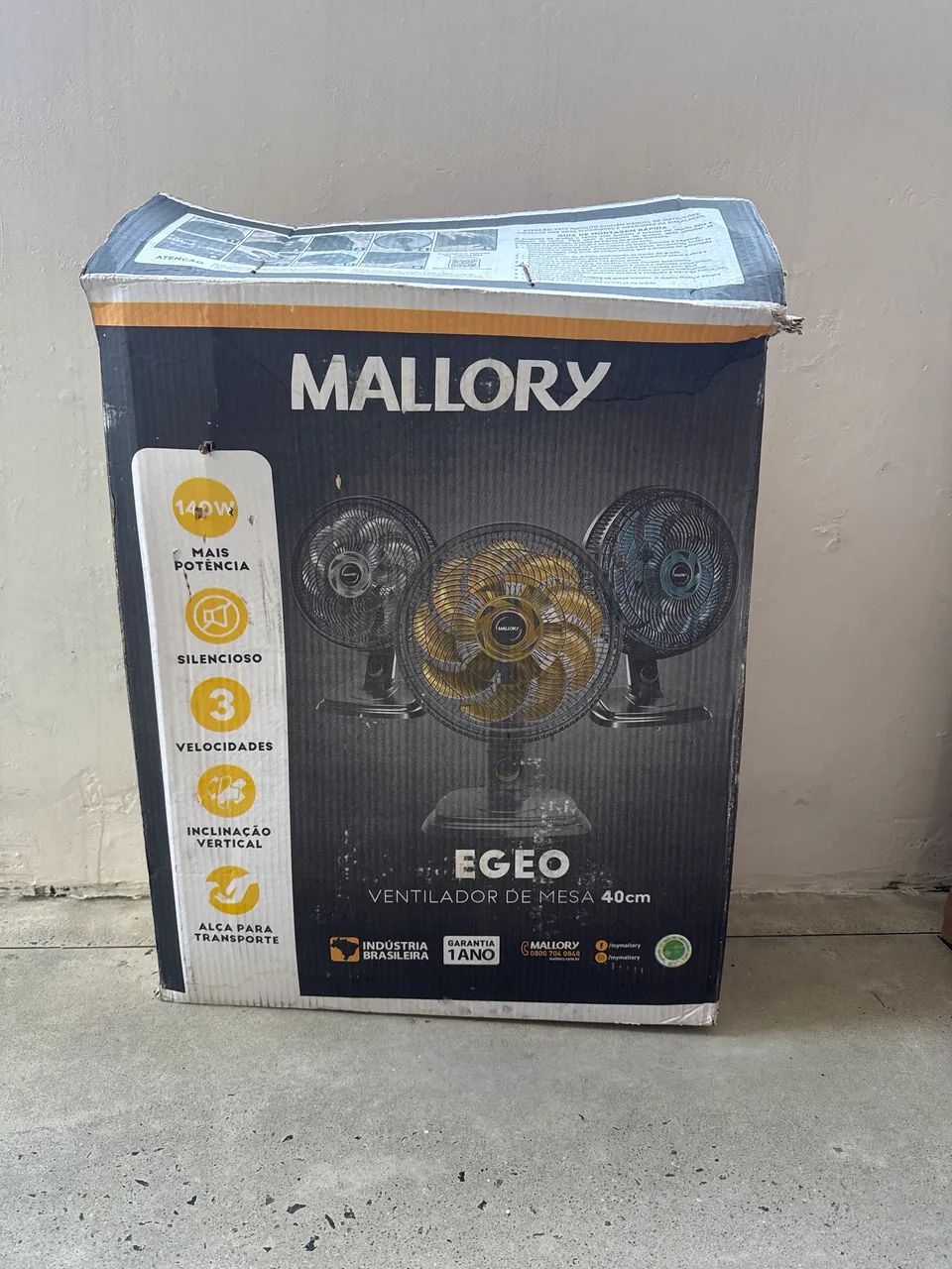 Ventilador novo 