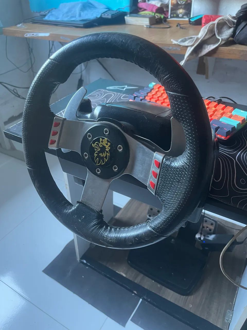 Volante g27 logitech  - Foto 4
