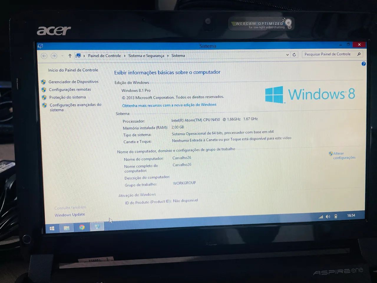 Netbook Acer Aspire One  - Foto 2