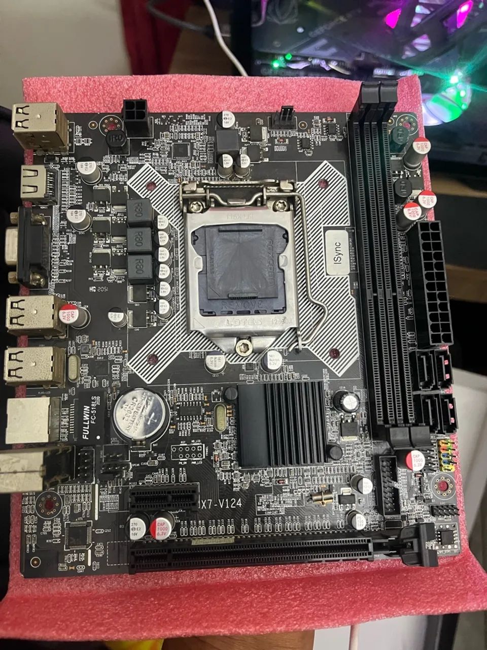 Placa mãe 1155 em perfeito estado. - Foto 4