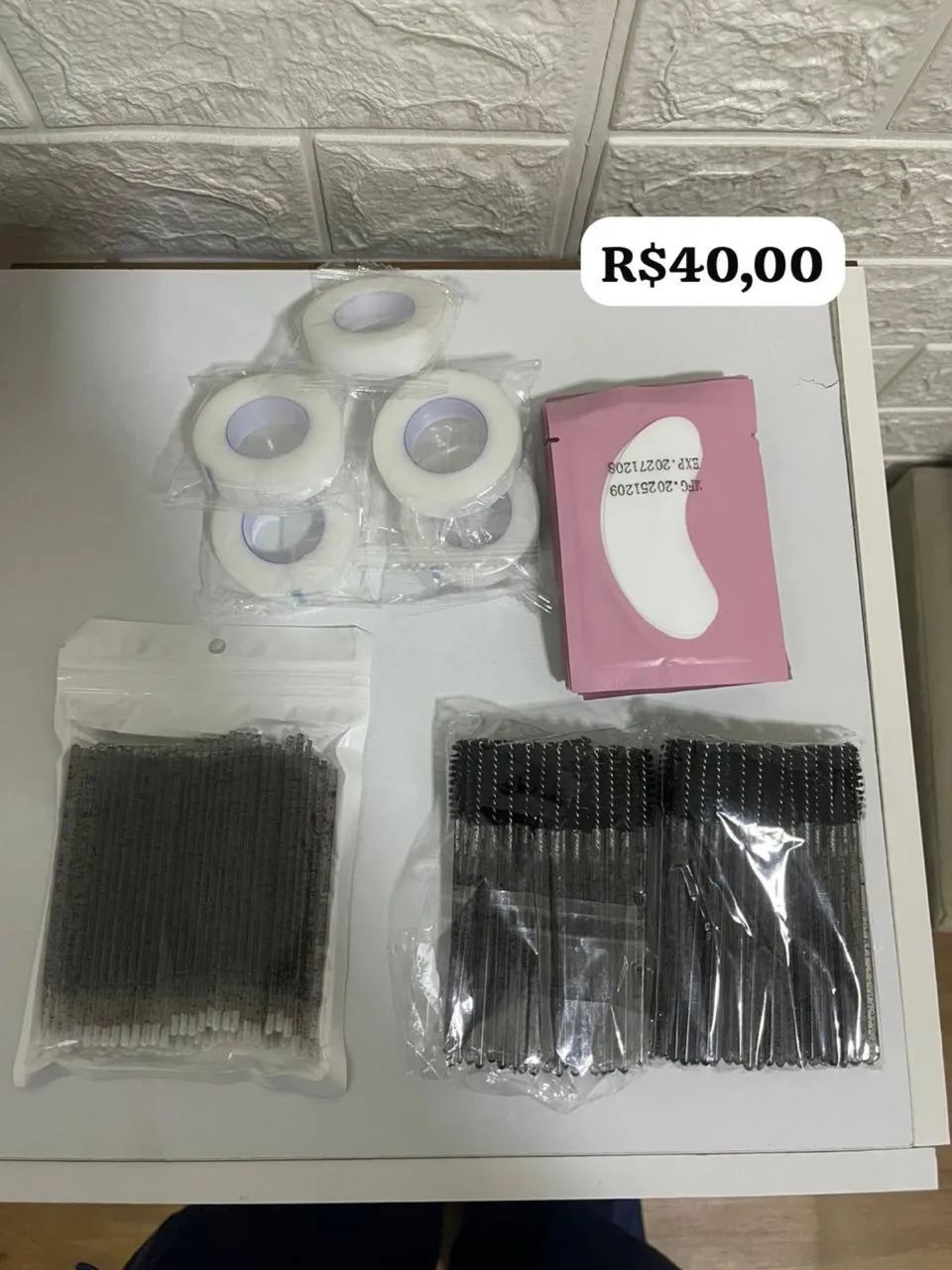 Kit para extensão de cílios 