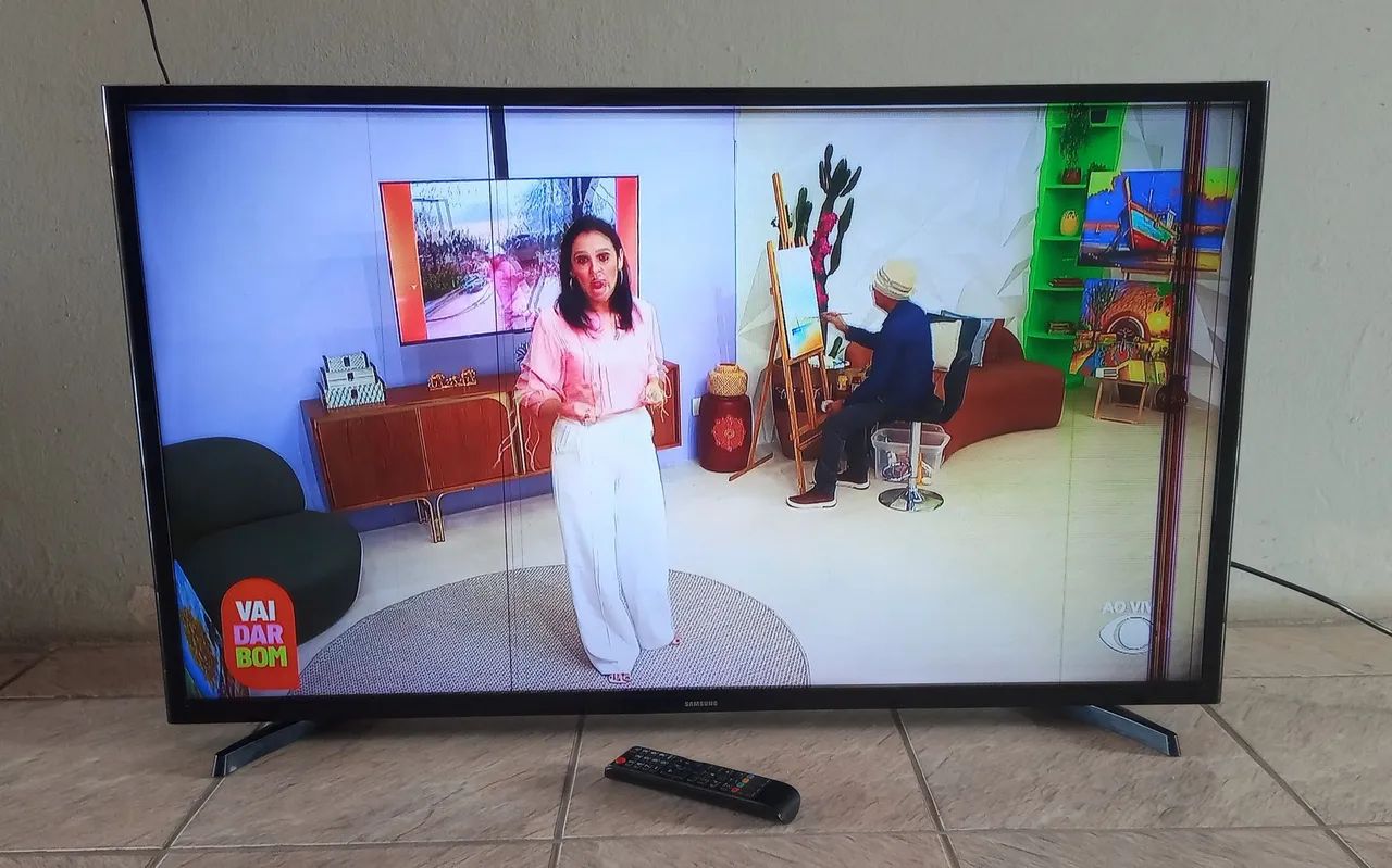 Televisão Samsung 43 Polegadas Defeito - Foto 2