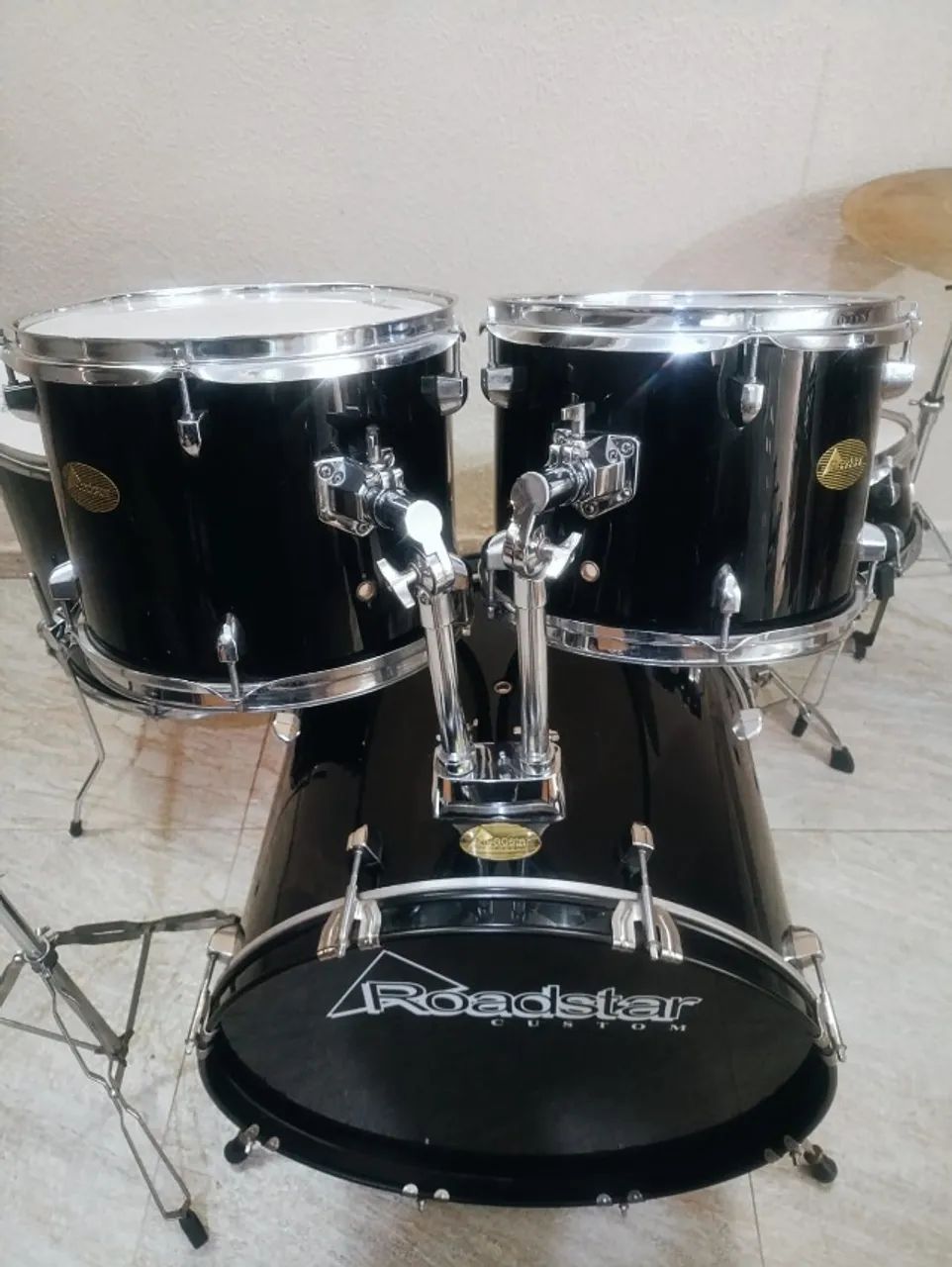 Bateria Roadstar Completa - Foto 4