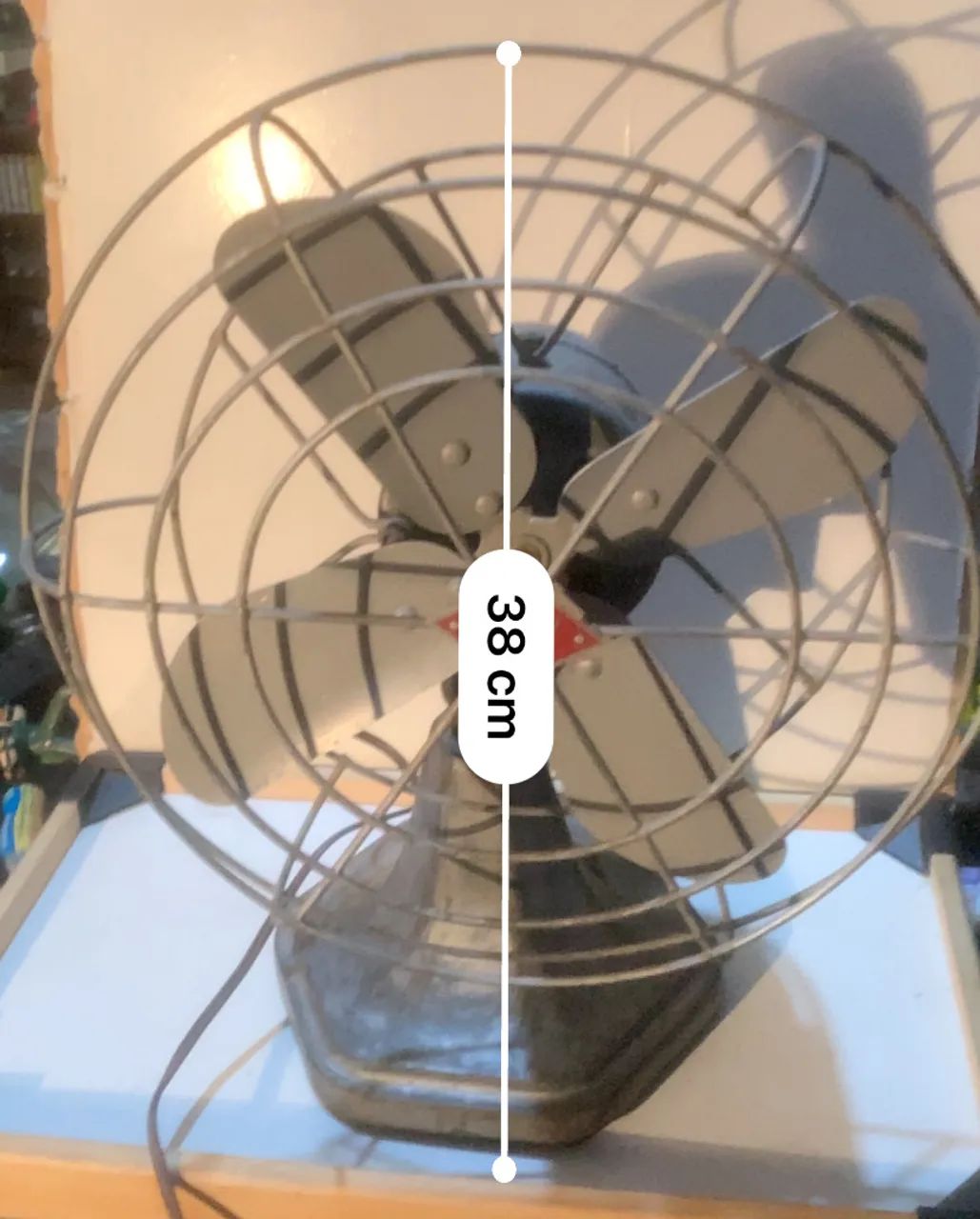 ventilador antigo da marca Faet, modelo "Rio" - Foto 2