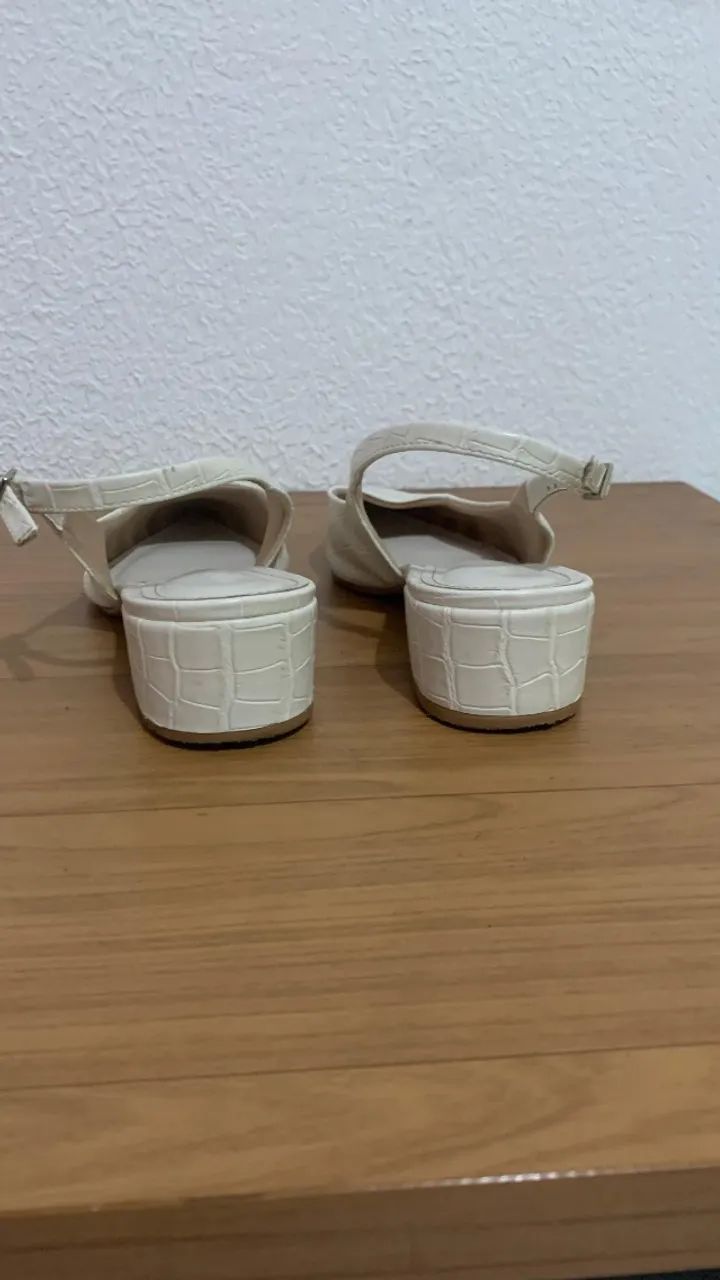 Sandália/Slingback Santinato n 38 - Foto 3
