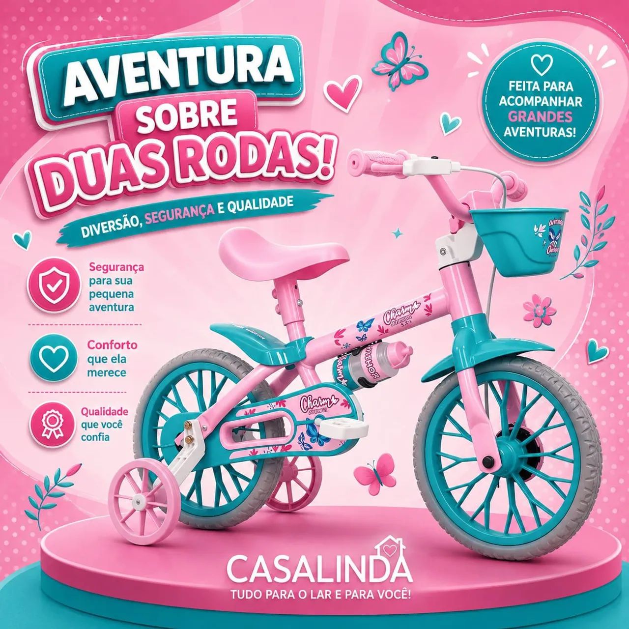 Bicicletas infantil aro 12 - Foto 4