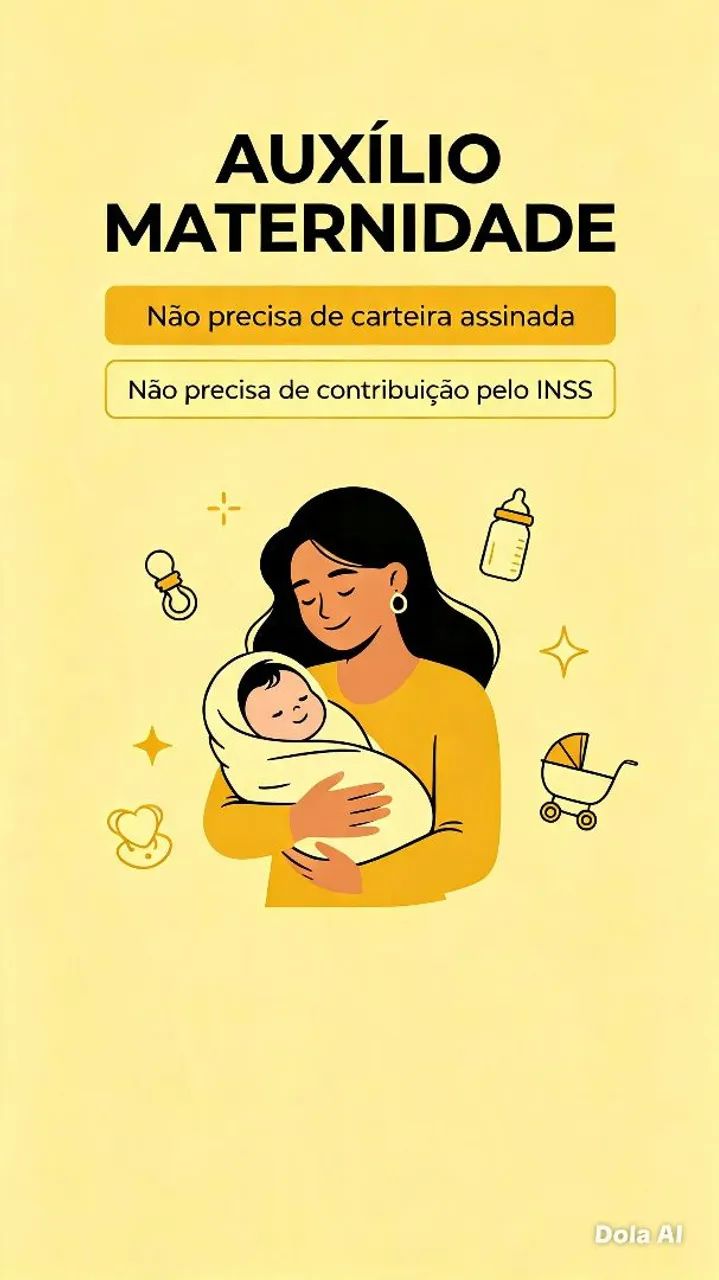 Auxílio maternidade 