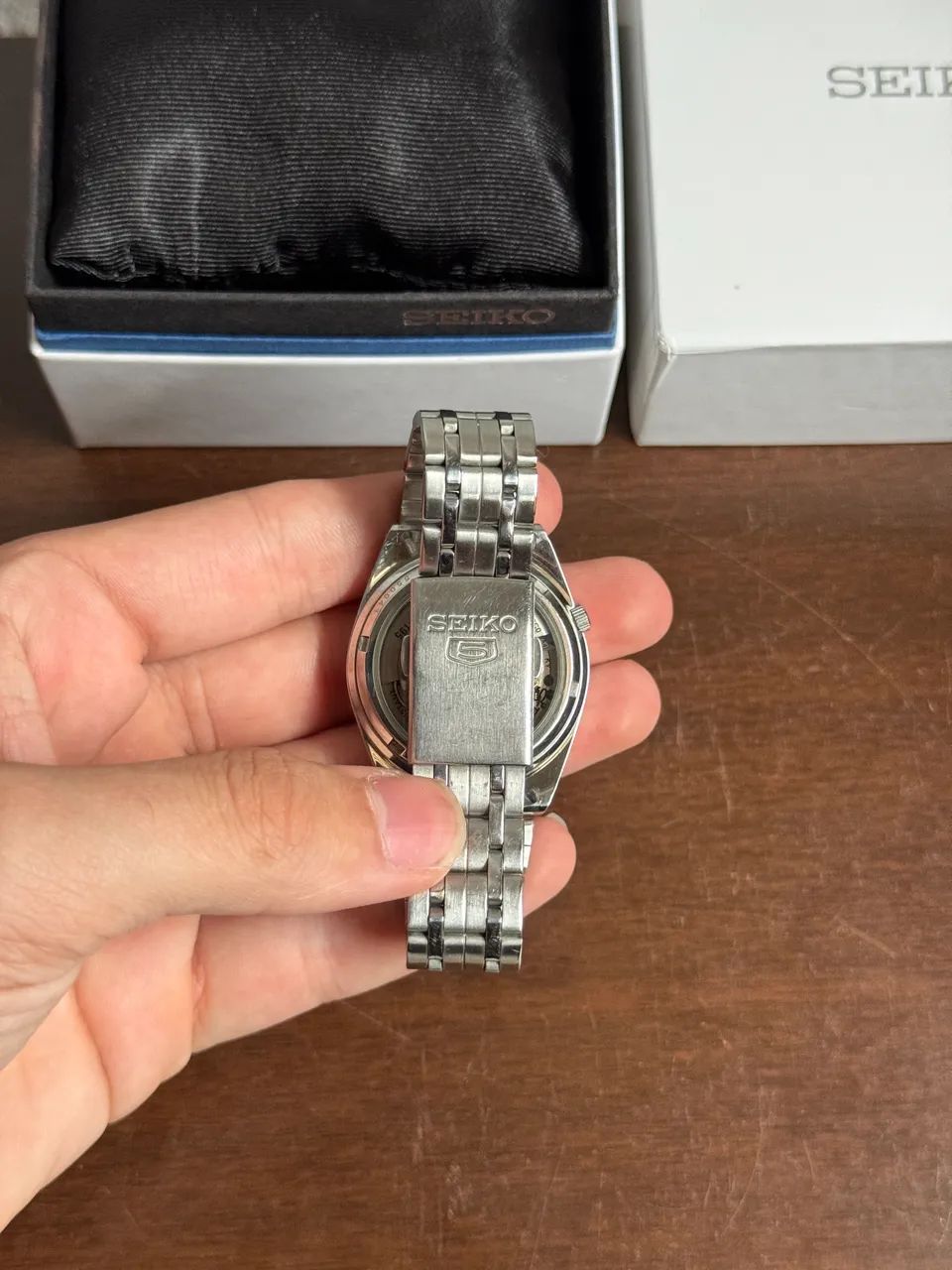 Relogio Seiko 5 Automático 7S26 - Com caixa e gomos extras