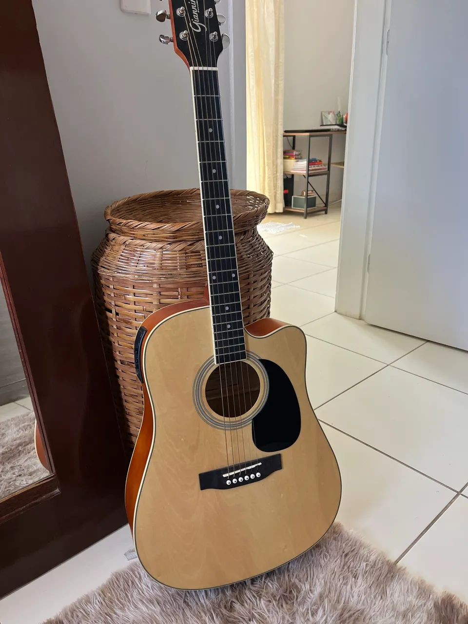 Violão Elétrico Aço  performance Giannini  - Foto 2