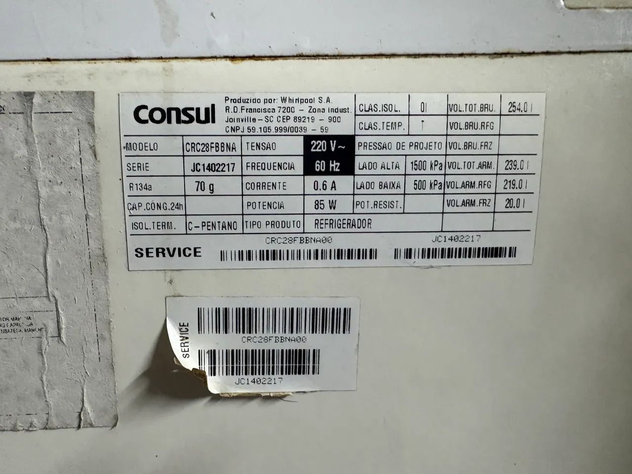 Geladeira Consul usada - Foto 4