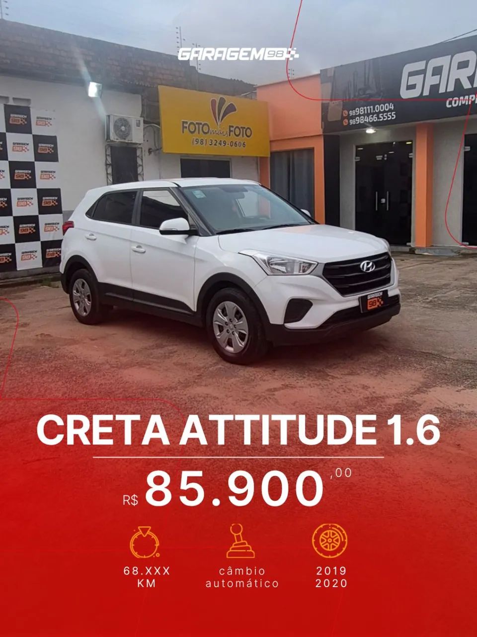 Hyundai Creta Creta Attitude 1.6 16V Flex Aut. 2020