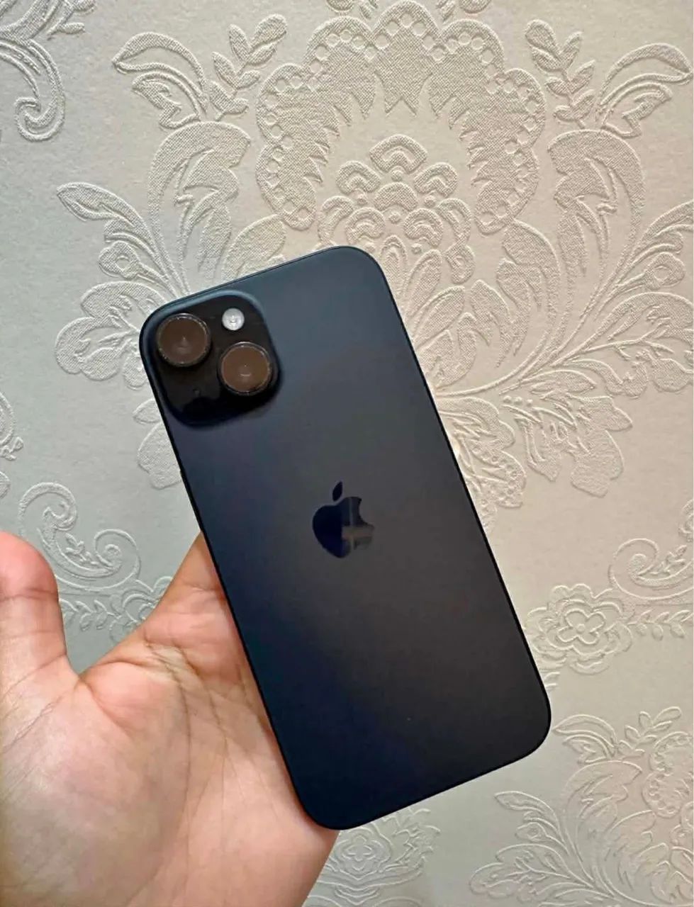 iPhone 15 128GB Preto Fosco (Titanium Black Style) - Celulares e