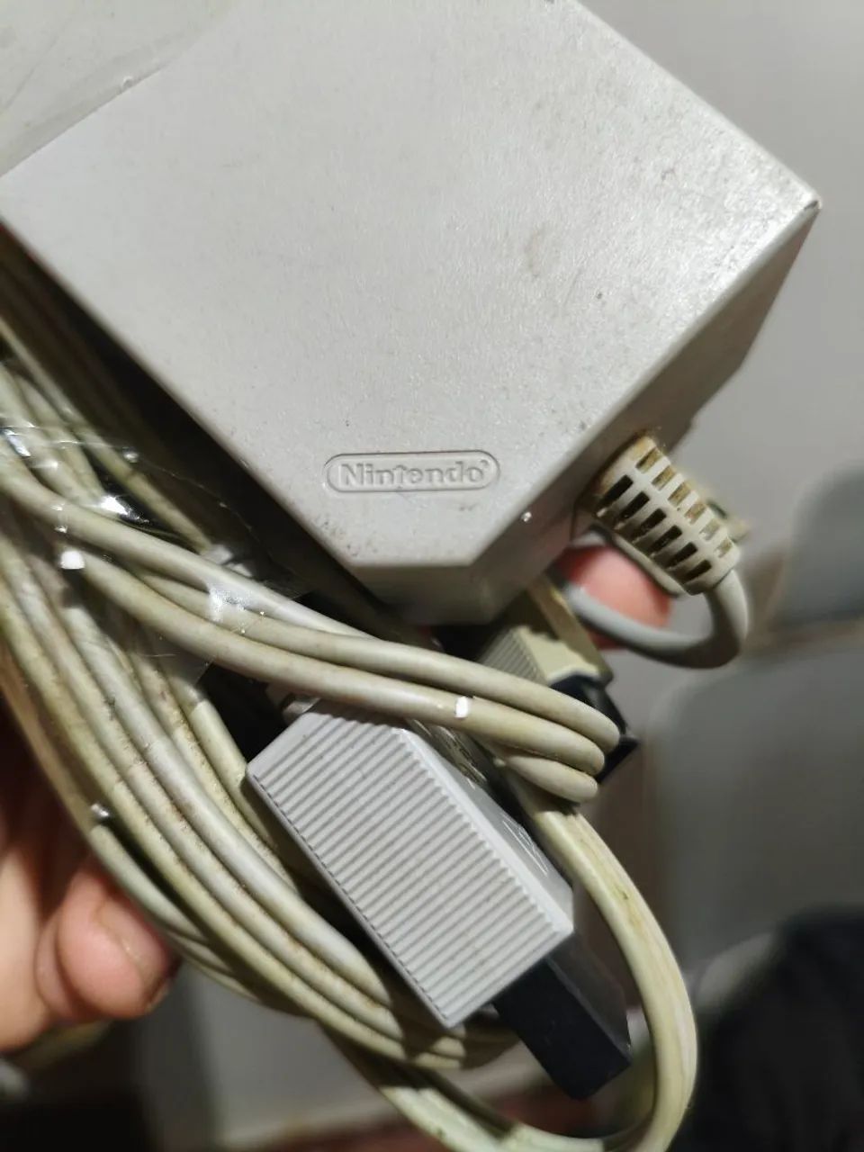 Fonte e cabos Originais Nintendo Wii - Foto 2