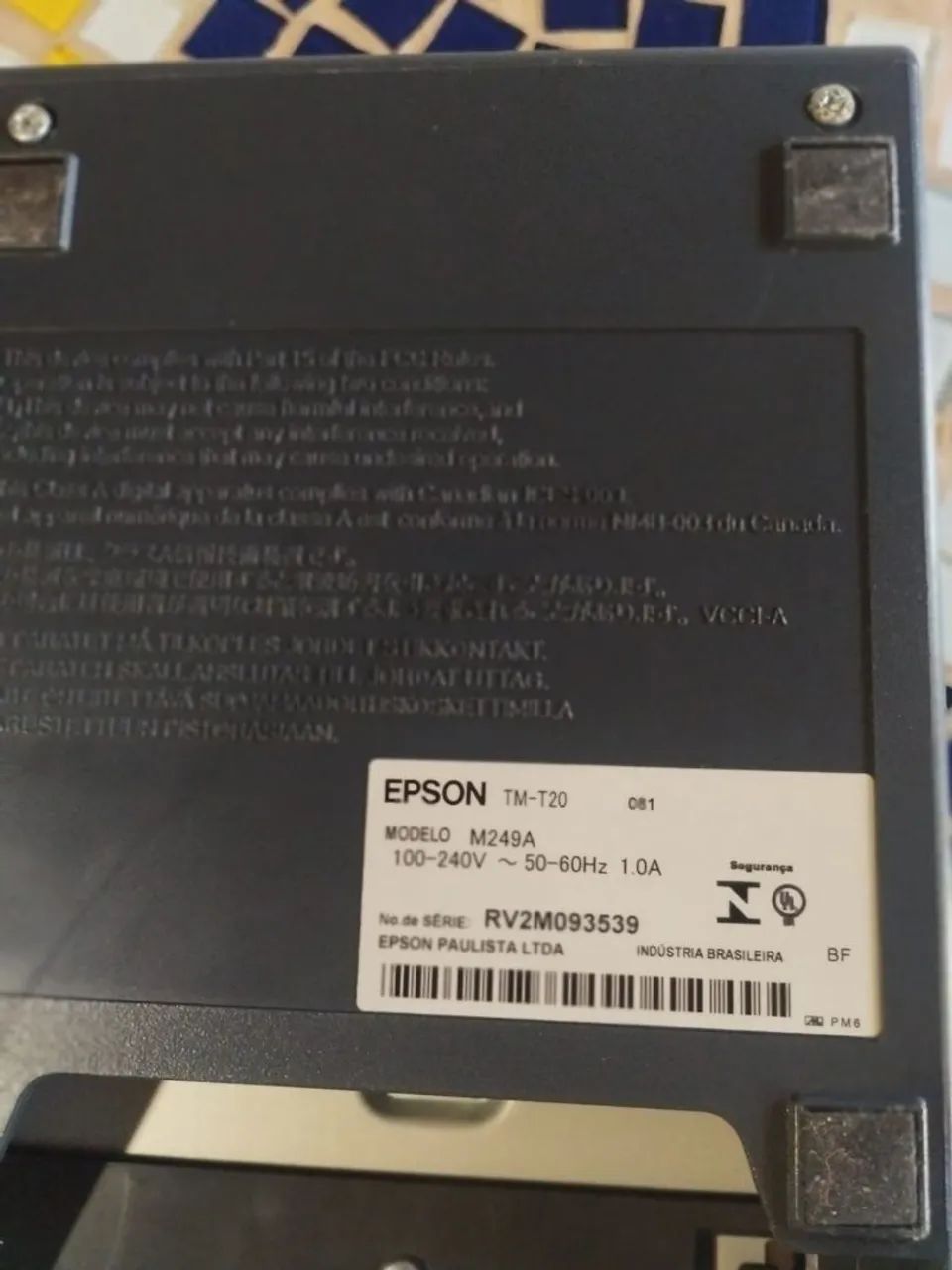 Impressora Epson TM-T20 modelo M249A - Foto 3