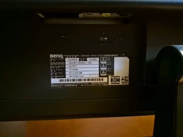 Monitor Gamer Benq Gl2450-b 24 Pol.  - Foto 3