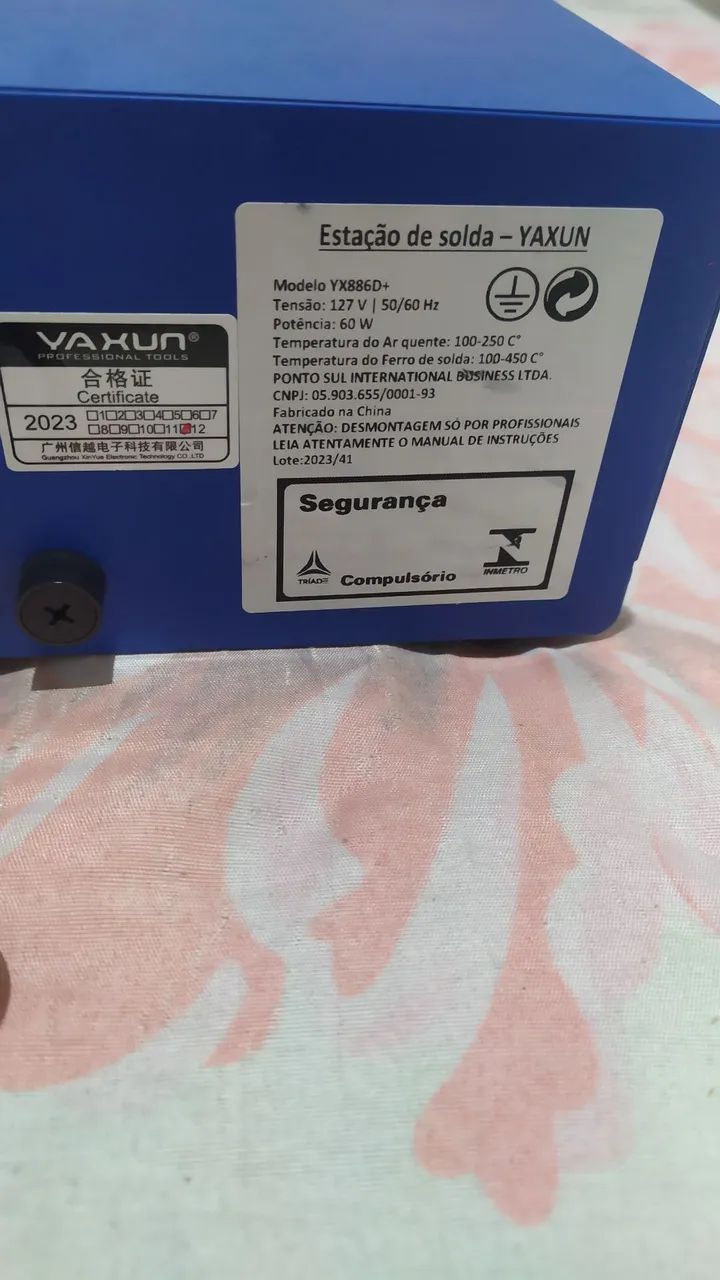 Maquina PARA reballing e REFLOW. 