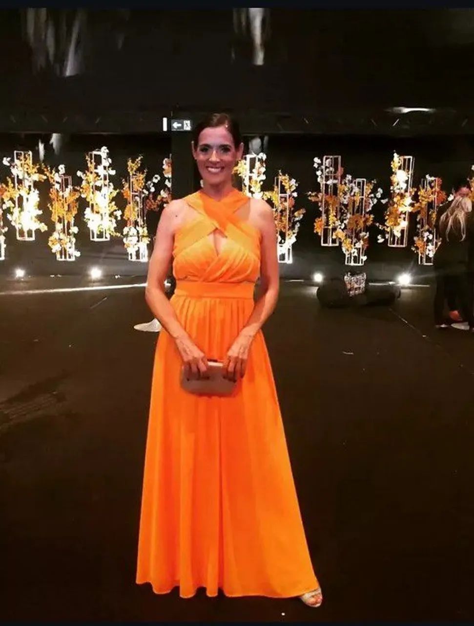 Vestido de festa Laranja ? - Foto 2